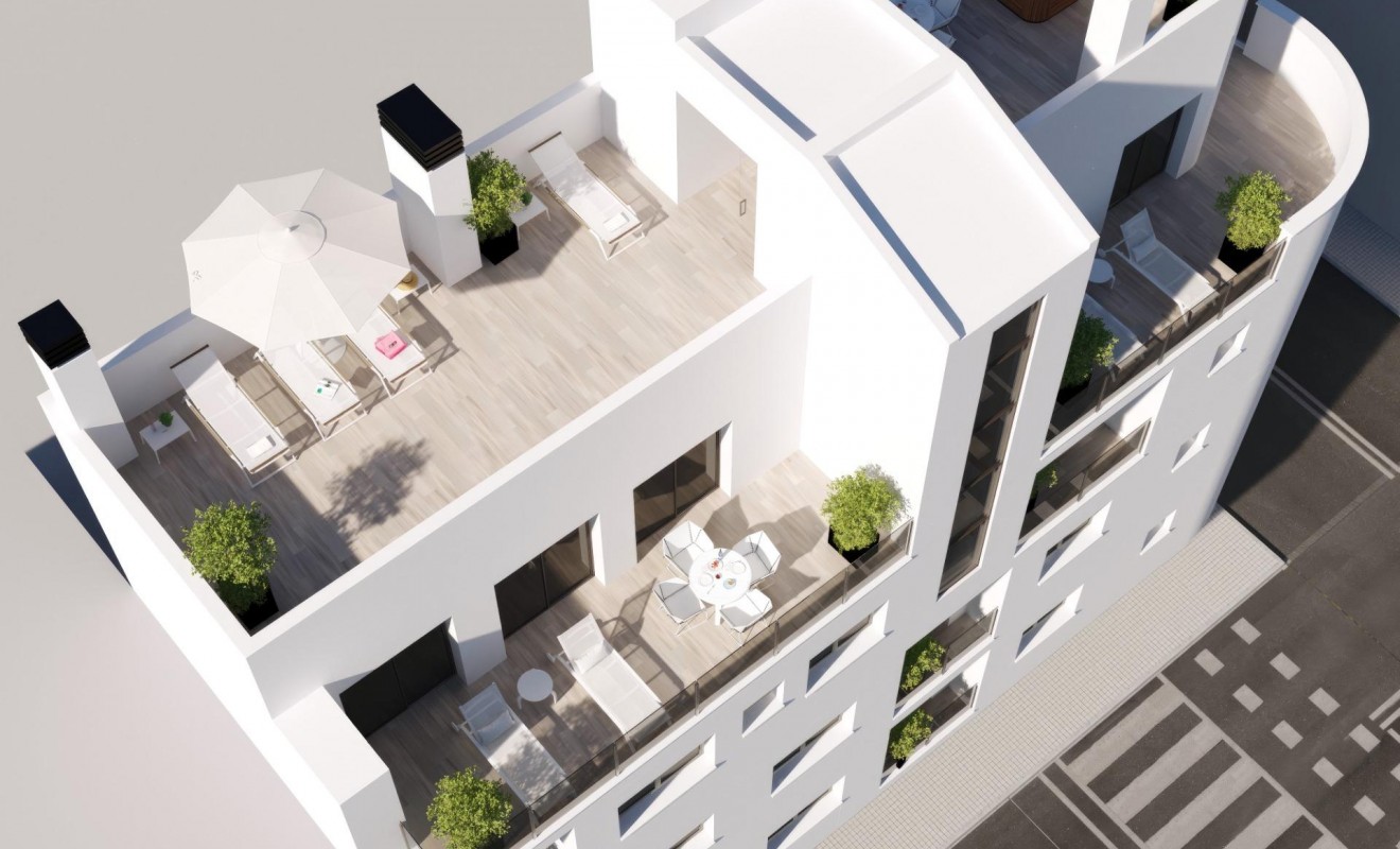 Nieuwbouw woningen - Appartement - Torrevieja - Centro