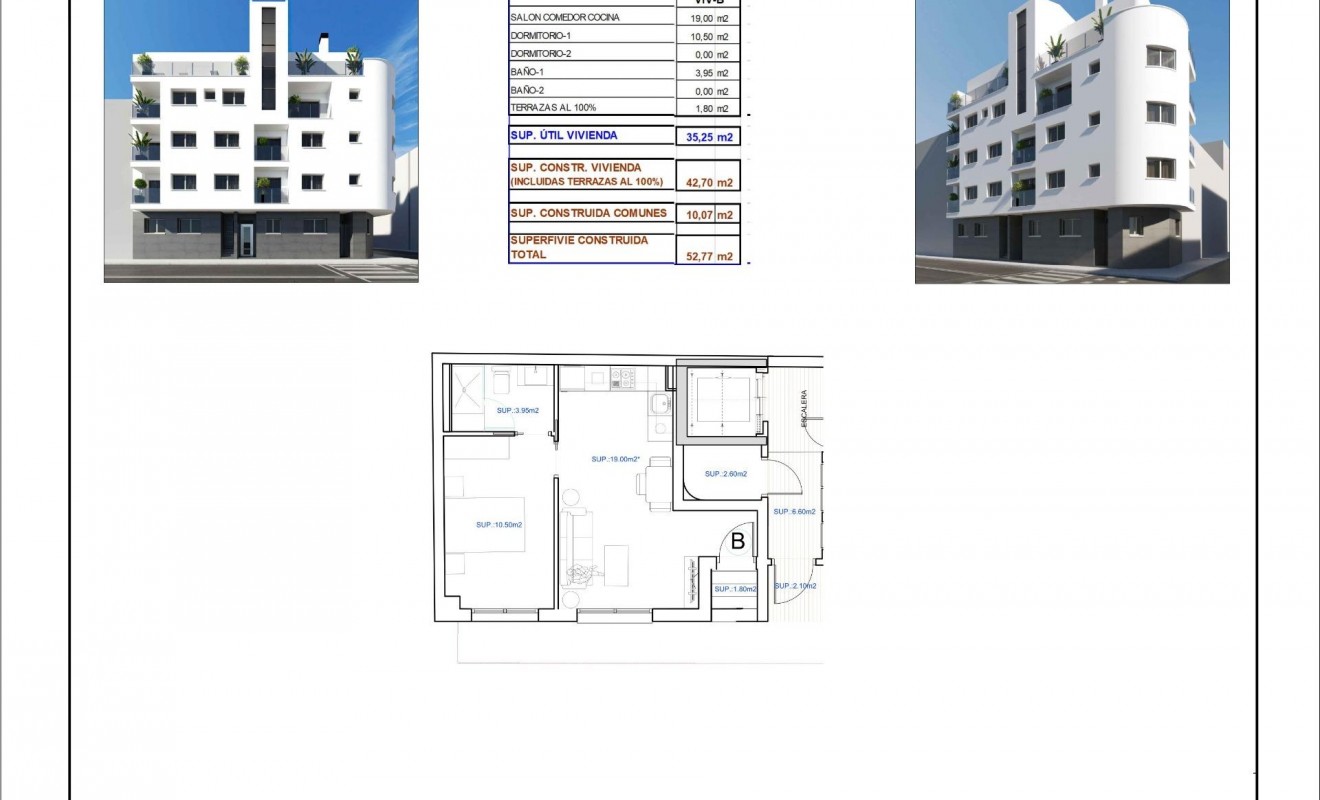 Nouvelle construction - Appartement - Torrevieja - Centro