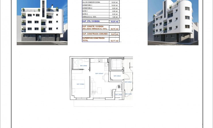 Nieuwbouw woningen - Appartement - Torrevieja - Centro