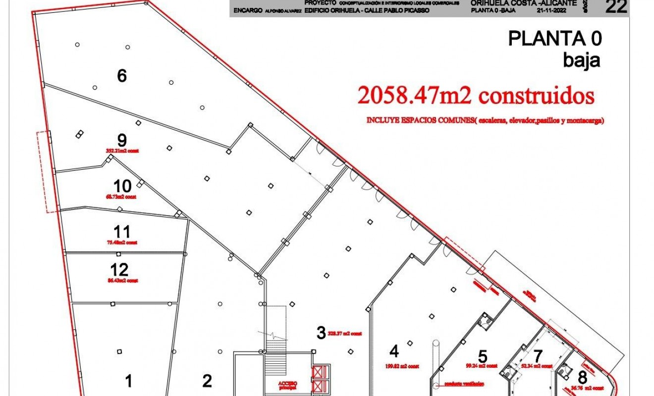 Long time Rental - Commercial Unit - Orihuela Costa - Playa Flamenca