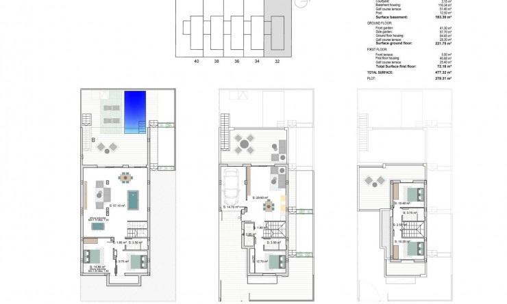 Nieuwbouw woningen - Villa - Los Alcázares - Serena Golf