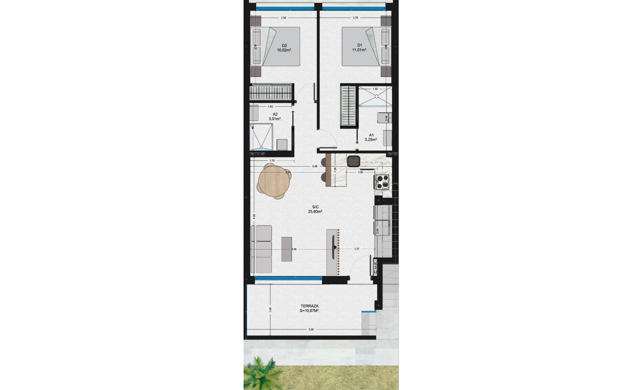 Nieuwbouw woningen - Bungalow - San Pedro del Pinatar