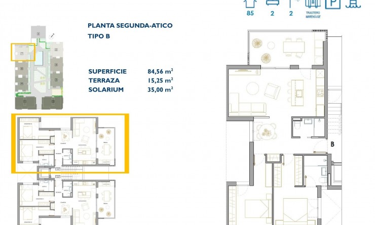 Nieuwbouw woningen - Penthouse - San Pedro del Pinatar - Pueblo