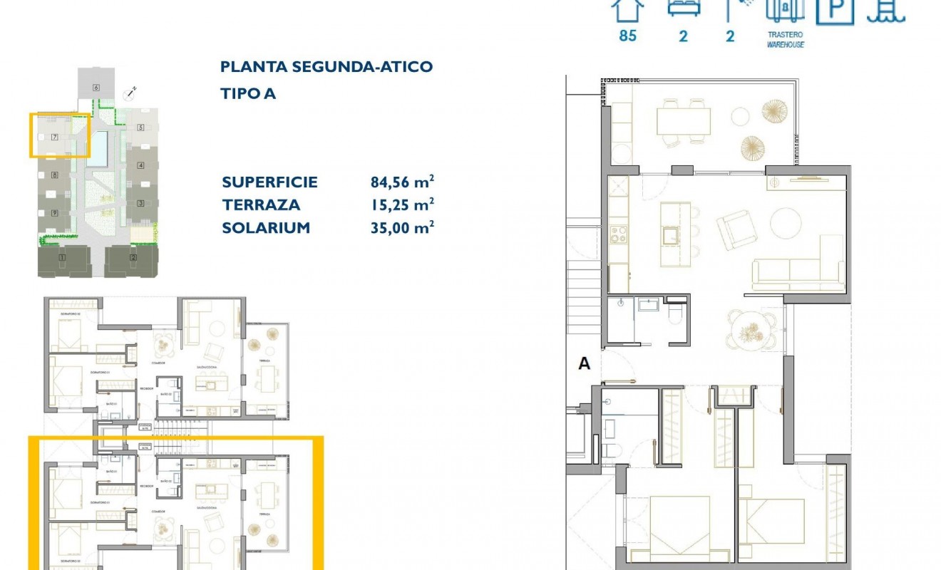 Nieuwbouw woningen - Penthouse - San Pedro del Pinatar - Pueblo