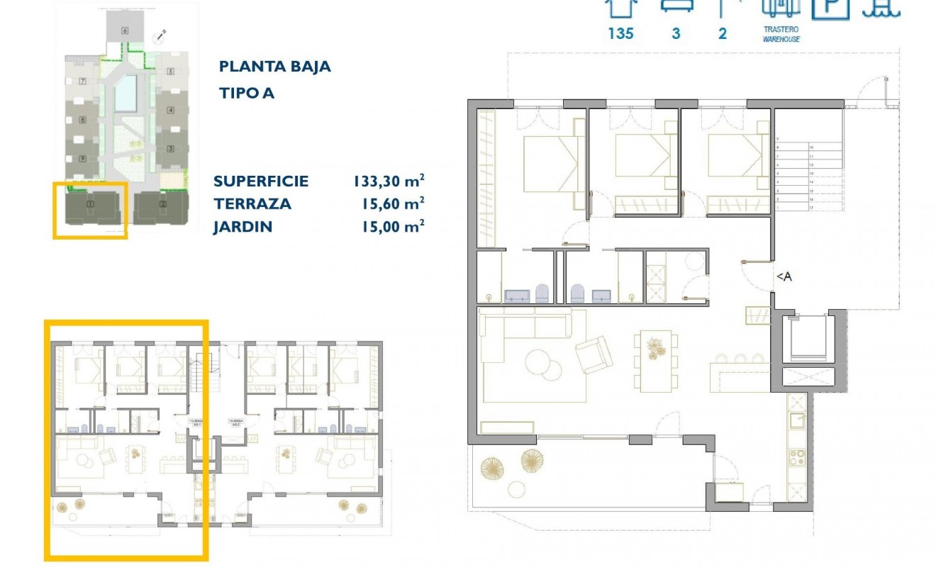 Nieuwbouw woningen - Appartement - San Pedro del Pinatar - Pueblo