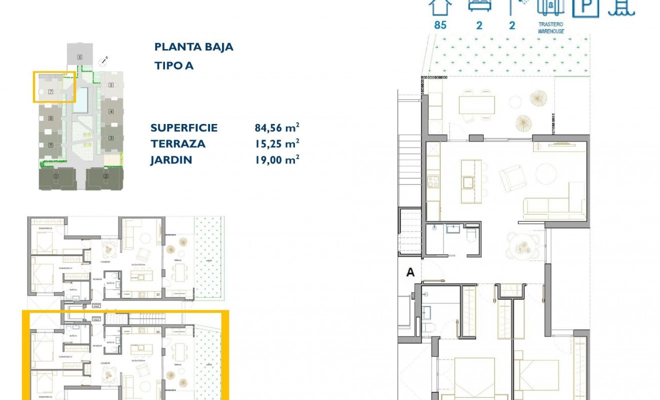 Nieuwbouw woningen - Appartement - San Pedro del Pinatar - Pueblo