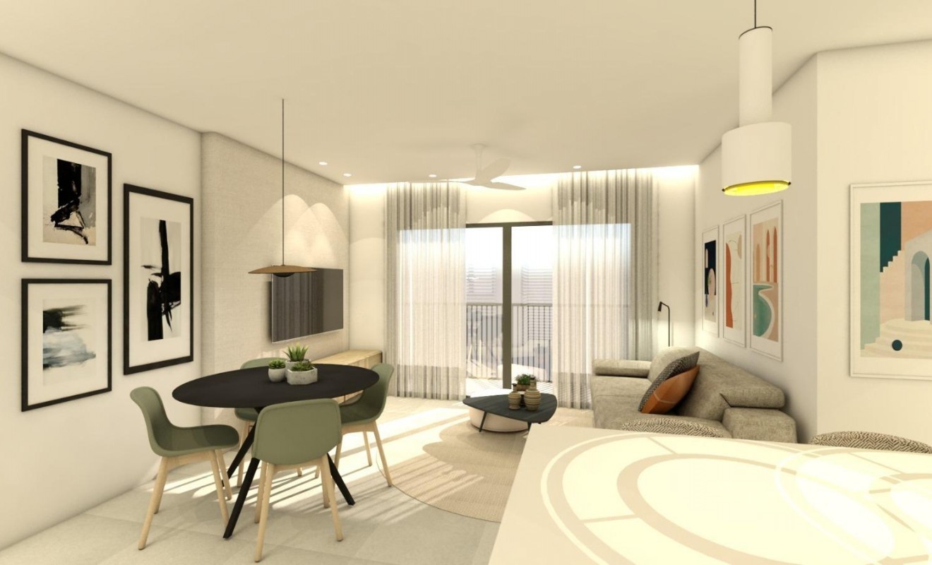 Nieuwbouw woningen - Appartement - San Javier - Santiago de la Ribera