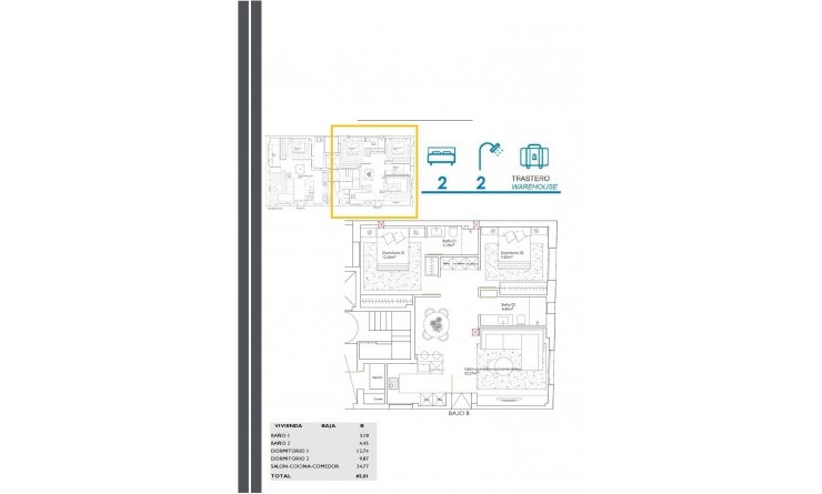 Nieuwbouw woningen - Appartement - San Javier - Santiago de la Ribera