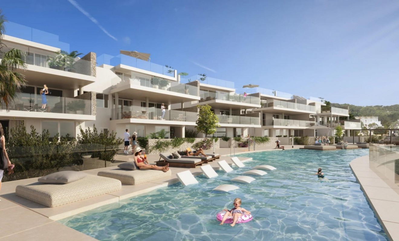 Nieuwbouw woningen - Penthouse - Arenal d´en Castell - pueblo