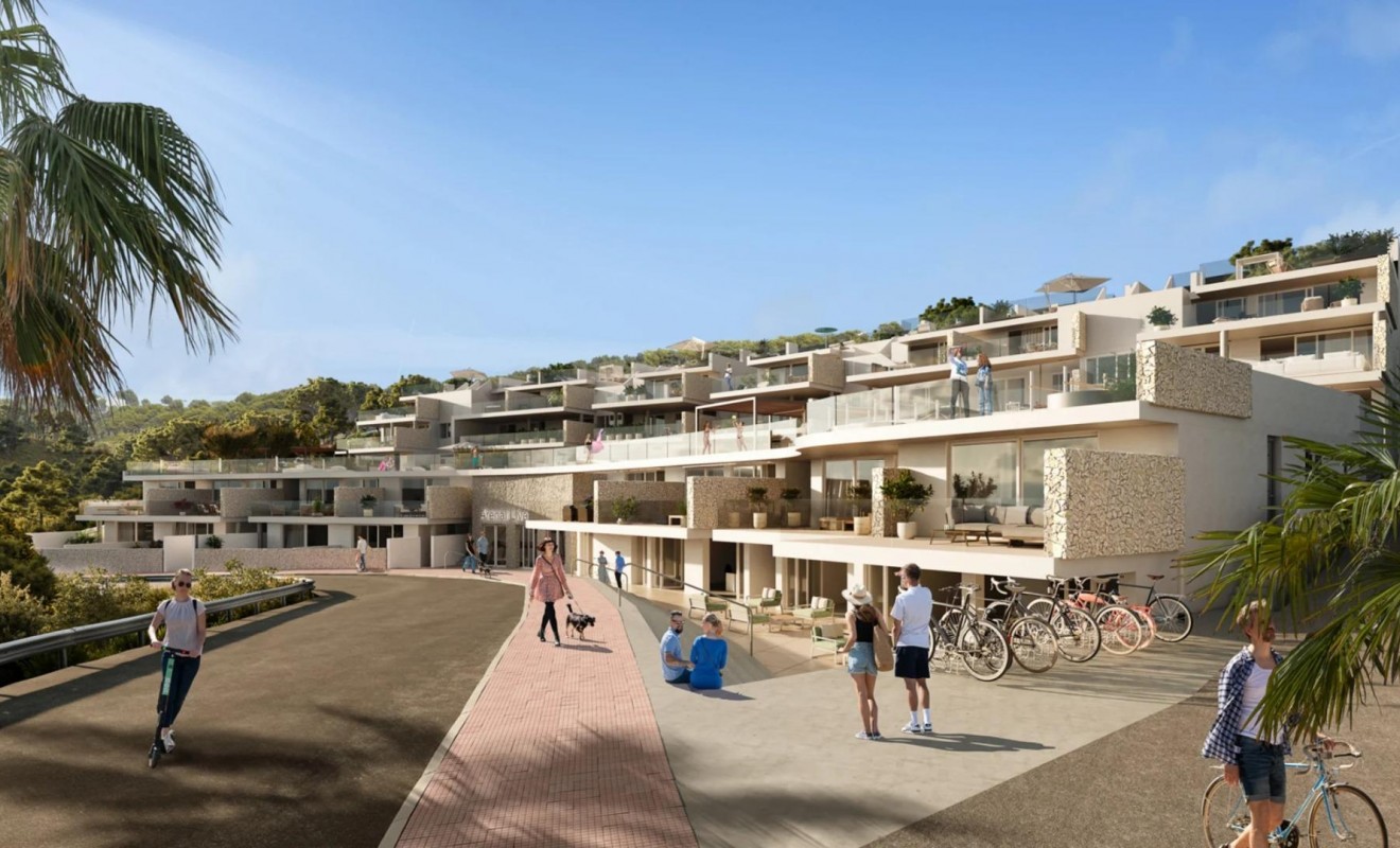 Nieuwbouw woningen - Penthouse - Arenal d´en Castell - pueblo