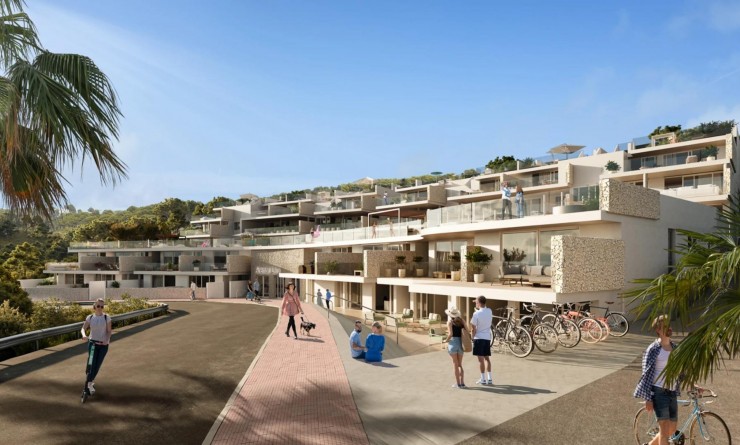 Nieuwbouw woningen - Penthouse - Arenal d´en Castell - pueblo