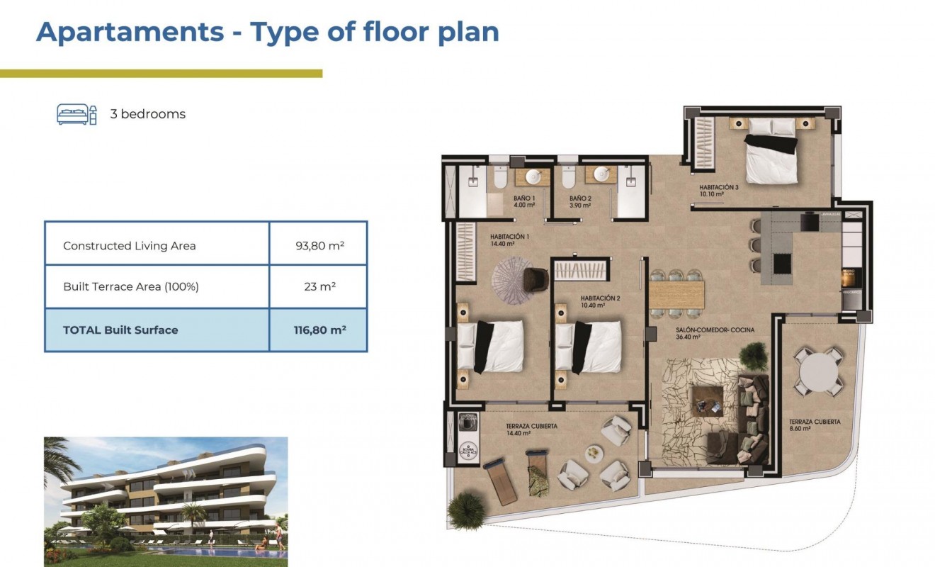 New Build - Apartment - Orihuela Costa - Punta Prima