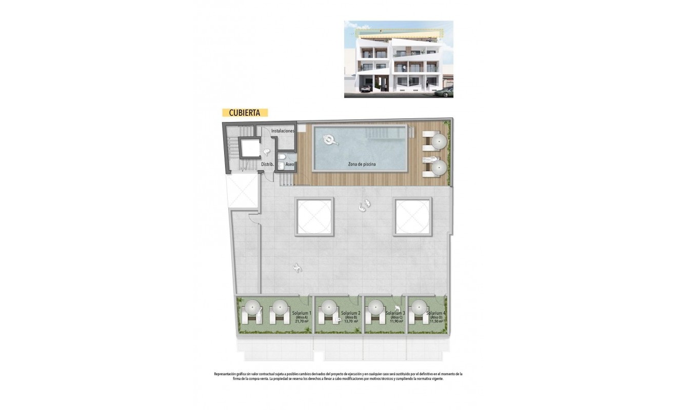 Nieuwbouw woningen - Penthouse - Torrevieja - Playa del Cura