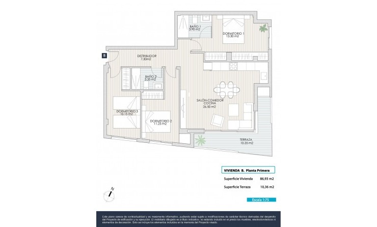 Nieuwbouw woningen - Appartement - Torrevieja - Playa del Cura