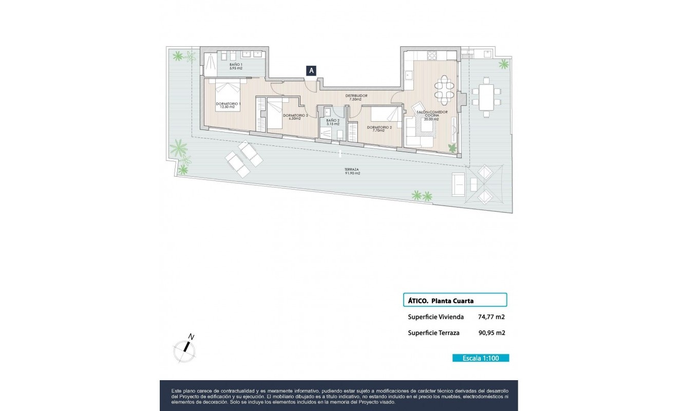 Nieuwbouw woningen - Penthouse - Torrevieja - Playa del Cura