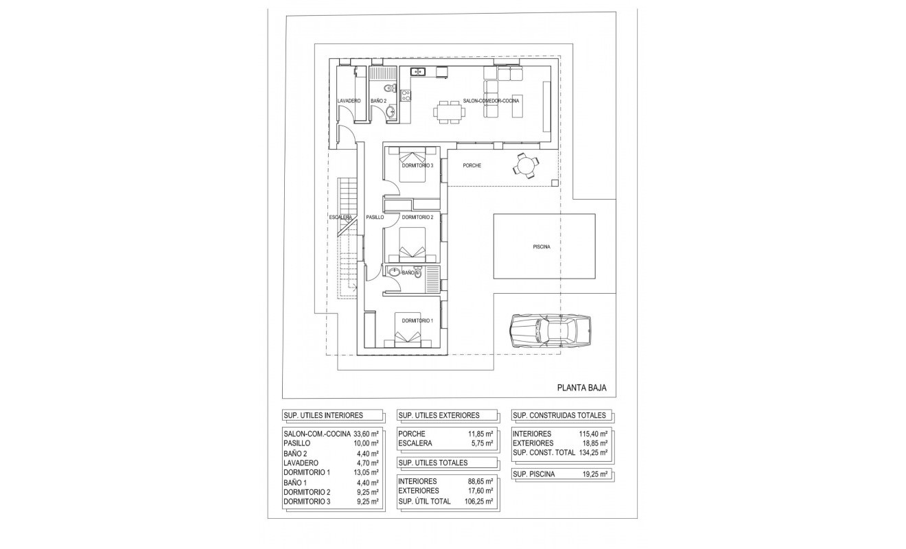 Nieuwbouw woningen - Villa - Pinoso - Campo