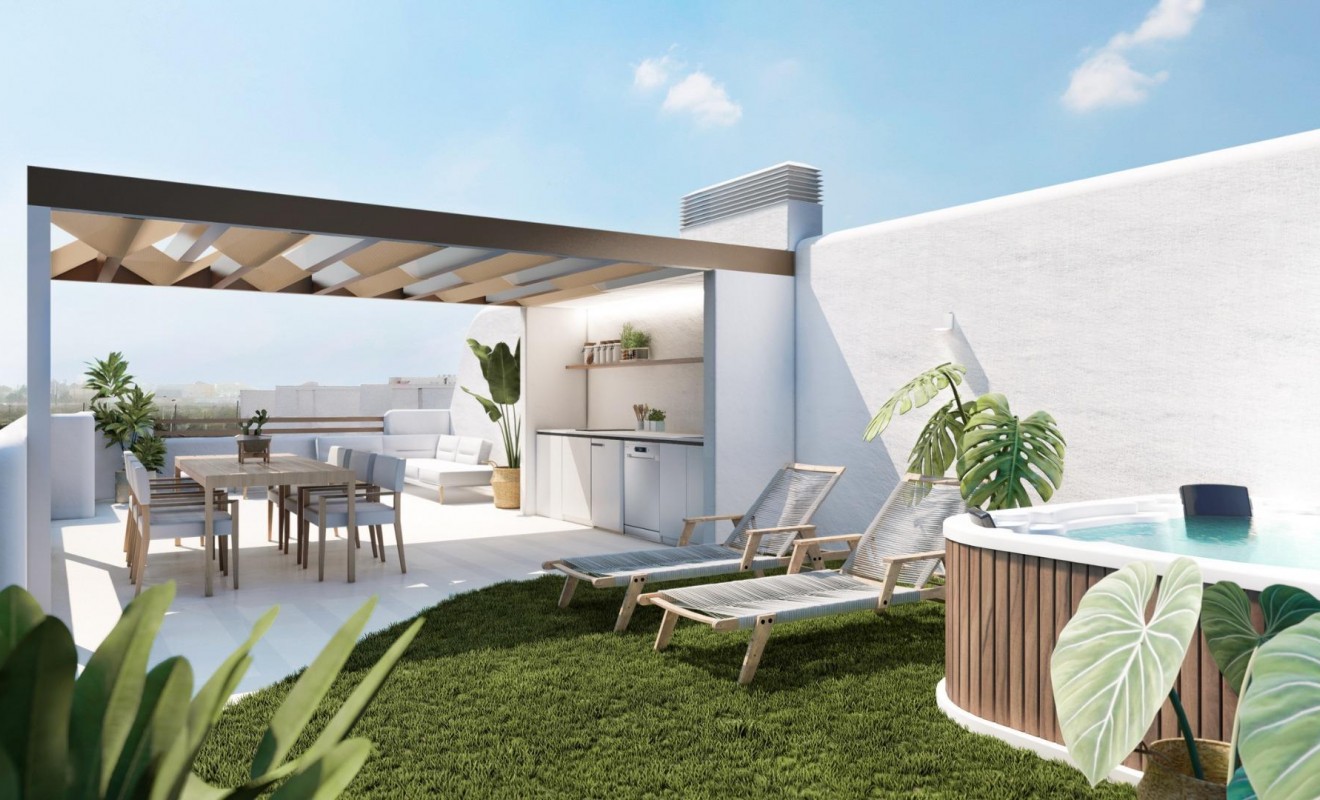 Nieuwbouw woningen - Bungalow - San Pedro del Pinatar - Los Cuarteros