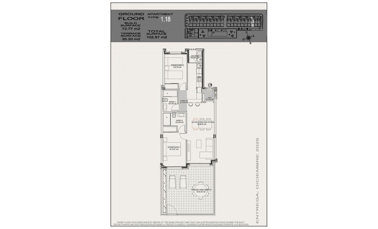 Nieuwbouw woningen - Bungalow - Torrevieja - Torrejón