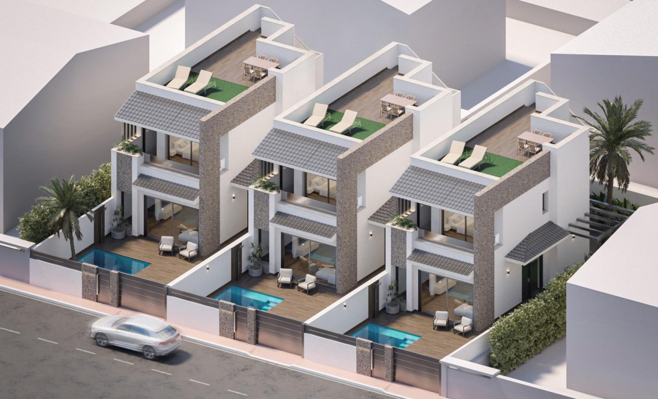 Nieuwbouw woningen - Villa - San Pedro del Pinatar