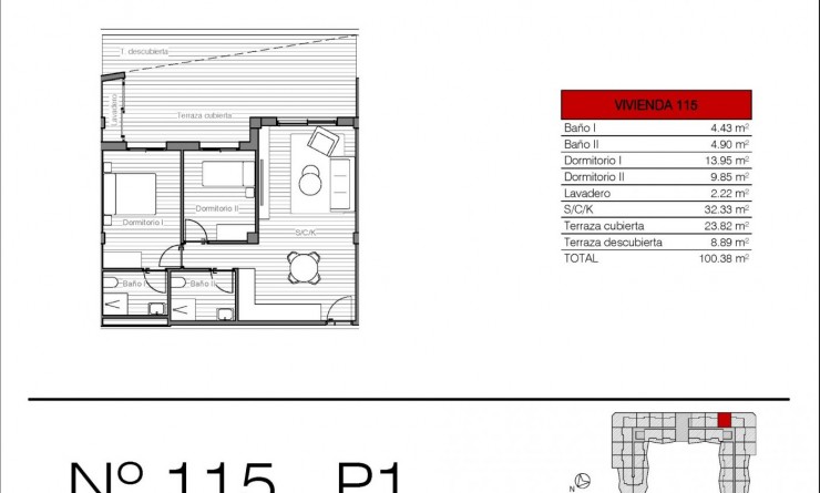 Nieuwbouw woningen - Appartement - San Miguel de Salinas - Pueblo