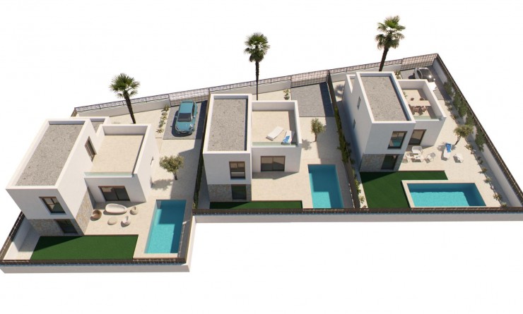 Nieuwbouw woningen - Villa - Algorfa - La finca golf