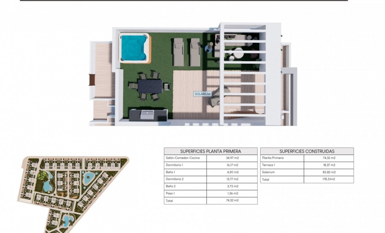 Nieuwbouw woningen - Bungalow - Torrevieja - Los balcones