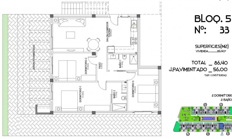 Nieuwbouw woningen - Bungalow - Algorfa - La finca golf