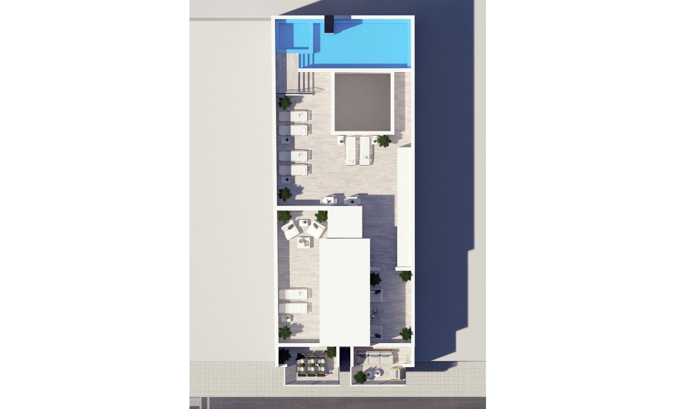 Nieuwbouw woningen - Penthouse - Torrevieja - Playa del Cura