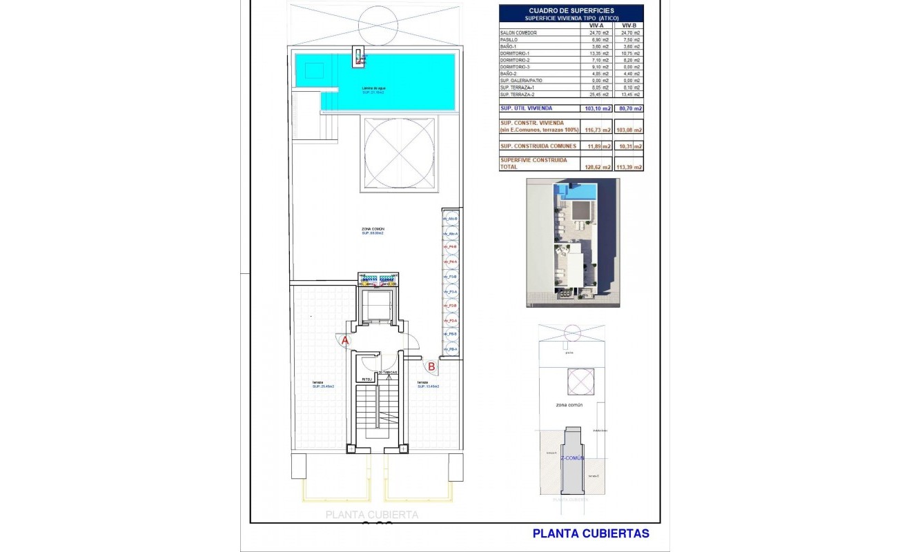 Nieuwbouw woningen - Penthouse - Torrevieja - Playa del Cura