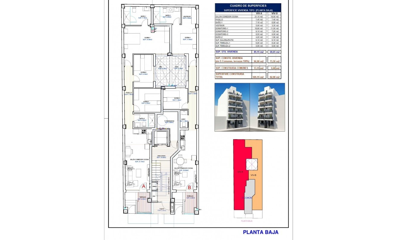 Nieuwbouw woningen - Appartement - Torrevieja - Playa del Cura