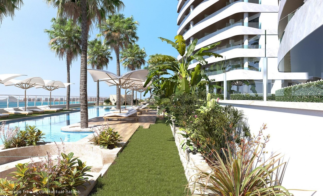 Nieuwbouw woningen - Appartement - La Manga del Mar Menor - 1ª Linea Del Mar Mediterraneo