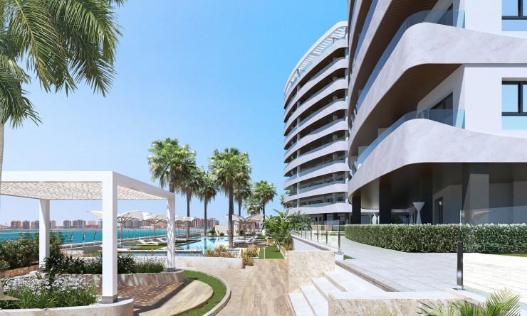 Nieuwbouw woningen - Appartement - La Manga del Mar Menor - 1ª Linea Del Mar Mediterraneo