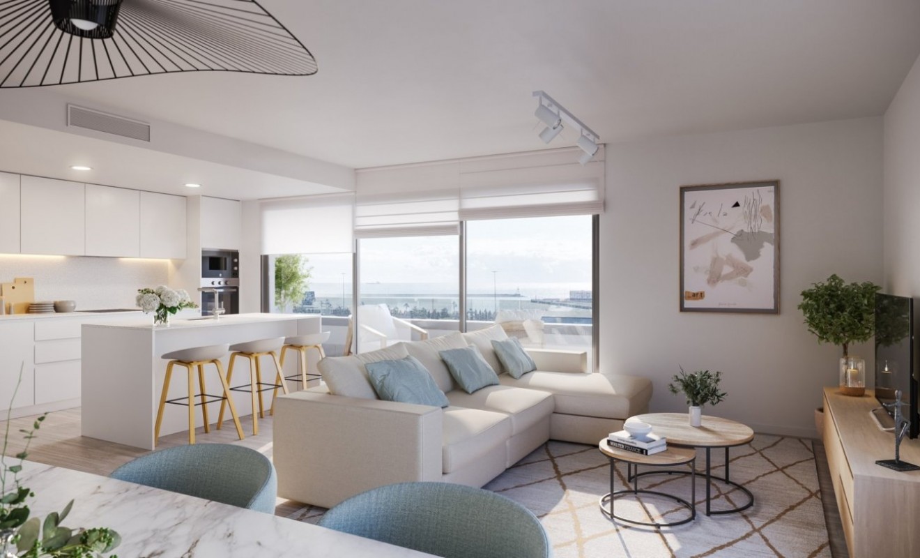 Nieuwbouw woningen - Appartement - Alicante - Benalua