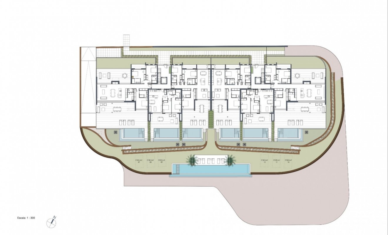 Nieuwbouw woningen - Penthouse Penthouse - Orihuela - Las Colinas Golf