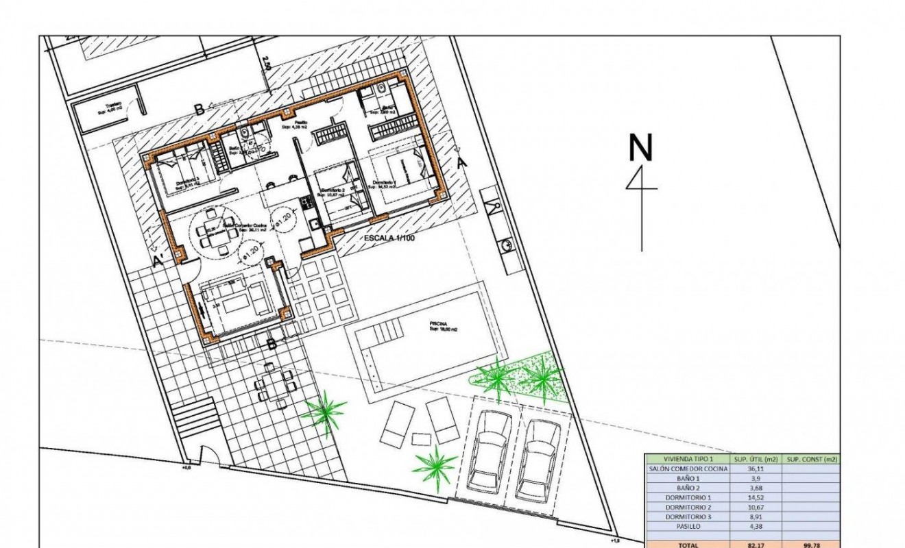 Nieuwbouw woningen - Villa - Polop - Alberca