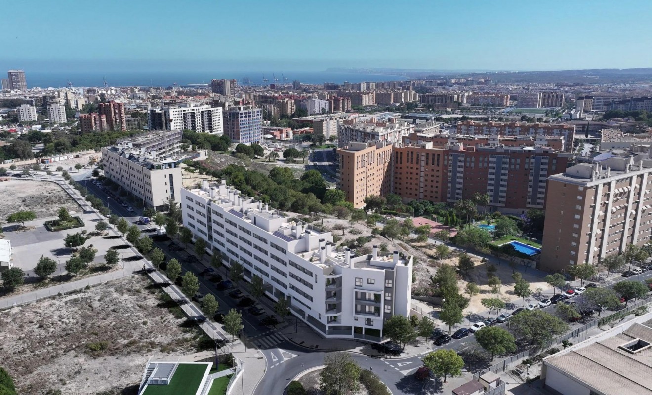 Nieuwbouw woningen - Appartement - Alicante - Pau Ii