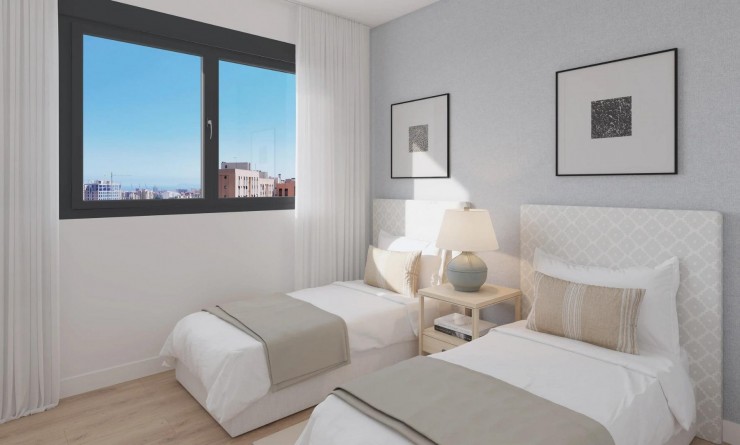 Nieuwbouw woningen - Appartement - Alicante - Pau Ii