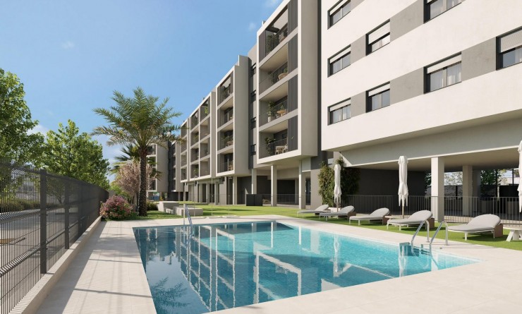 Nieuwbouw woningen - Appartement - Alicante - Pau Ii