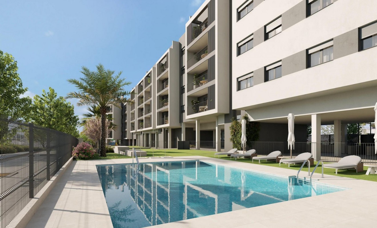 Nieuwbouw woningen - Penthouse - Alicante - Pau Ii