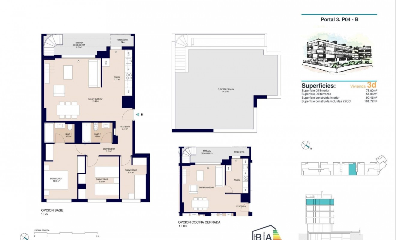 Nieuwbouw woningen - Penthouse - Alicante - Pau Ii