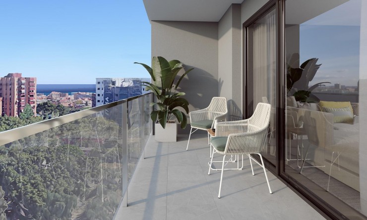 Nieuwbouw woningen - Appartement - Alicante - Pau Ii