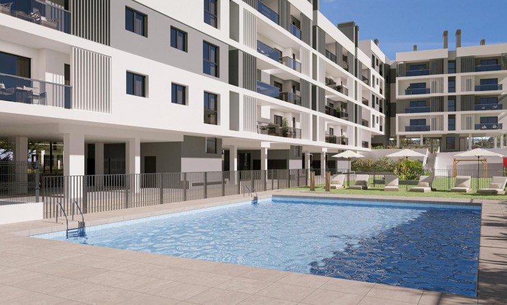 Nieuwbouw woningen - Appartement - Alicante - Pau Ii