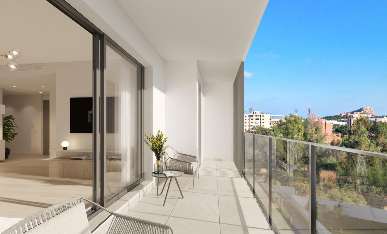 Nieuwbouw woningen - Appartement - Alicante - Pau Ii