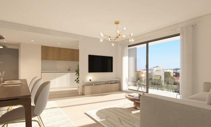 Nieuwbouw woningen - Appartement - Alicante - Pau Ii