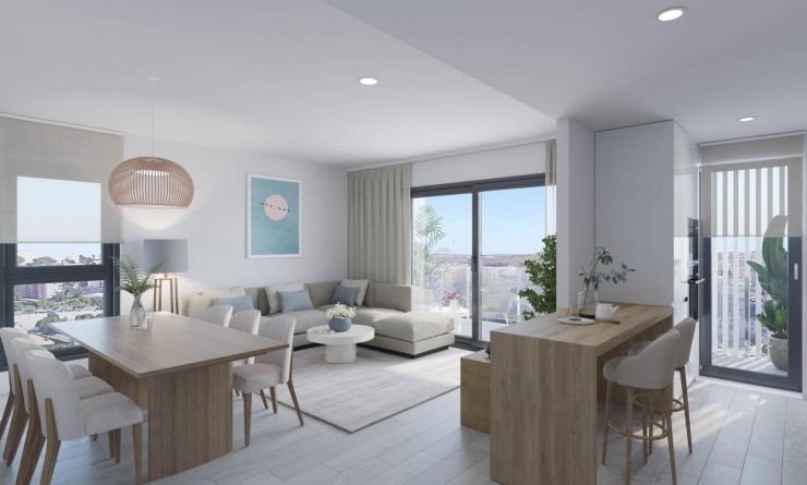 Nieuwbouw woningen - Appartement - Alicante - Pau Ii