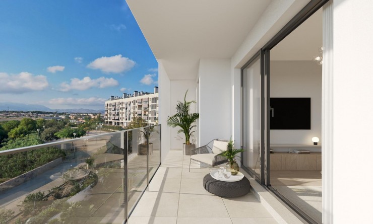 Nieuwbouw woningen - Appartement - Alicante - Pau Ii