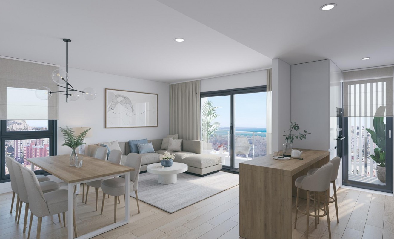 Nieuwbouw woningen - Appartement - Alicante - Pau Ii