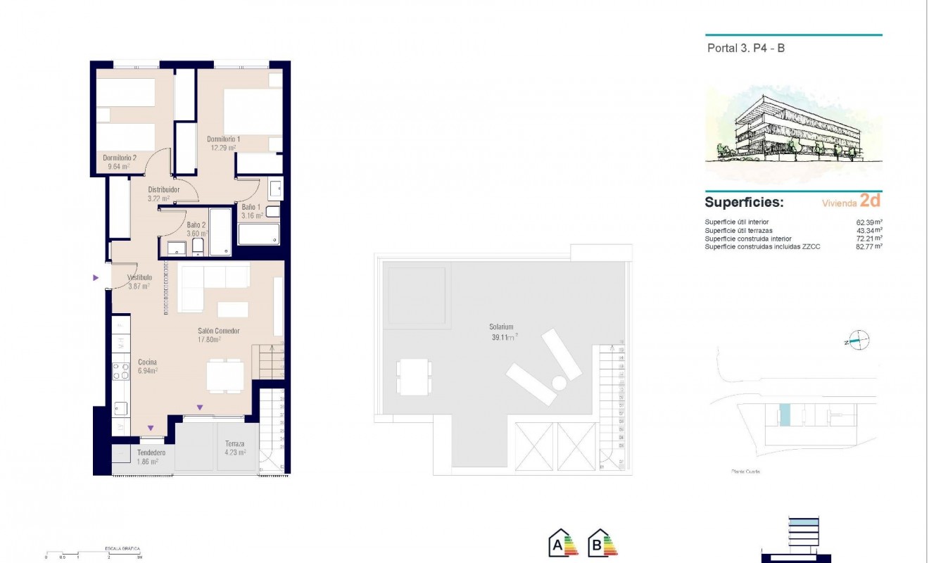 New Build - Penthouse - Alicante - Pau Ii