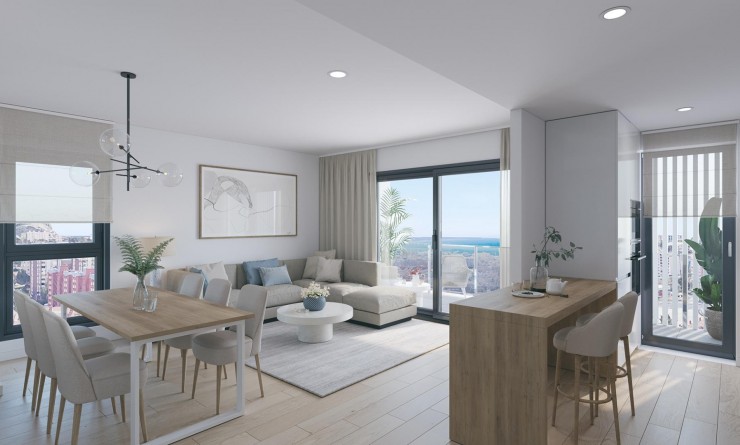 Nieuwbouw woningen - Penthouse - Alicante - Pau Ii