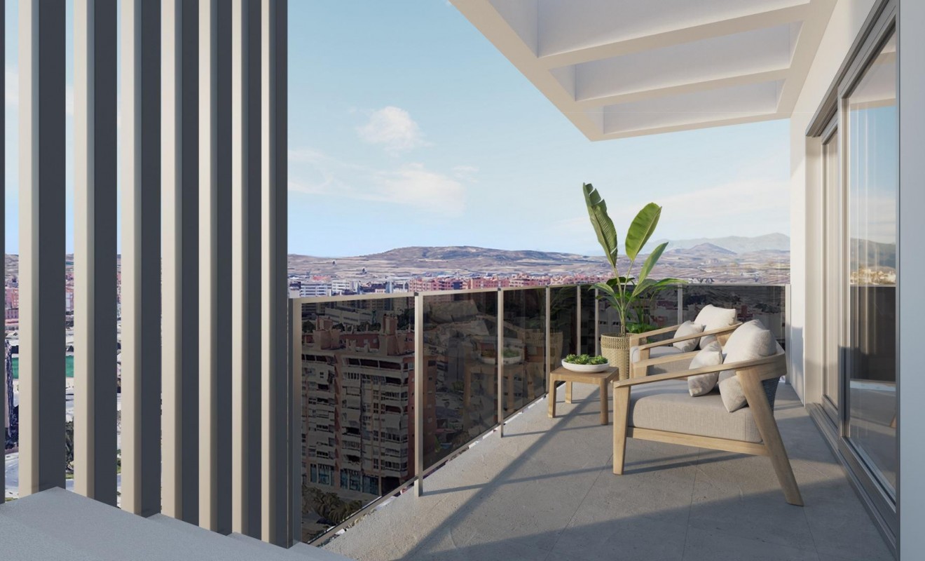 Nieuwbouw woningen - Penthouse - Alicante - Pau Ii